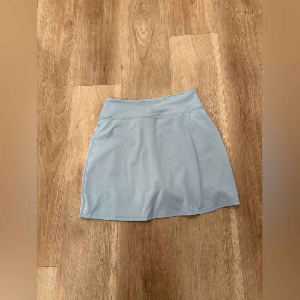 Beyond yoga Heather Rib Hold Court Skirt - Picture 2 of 15